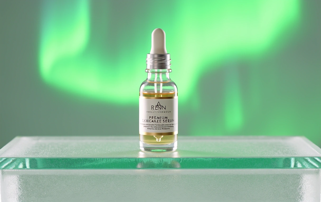 Premium skincare presentation